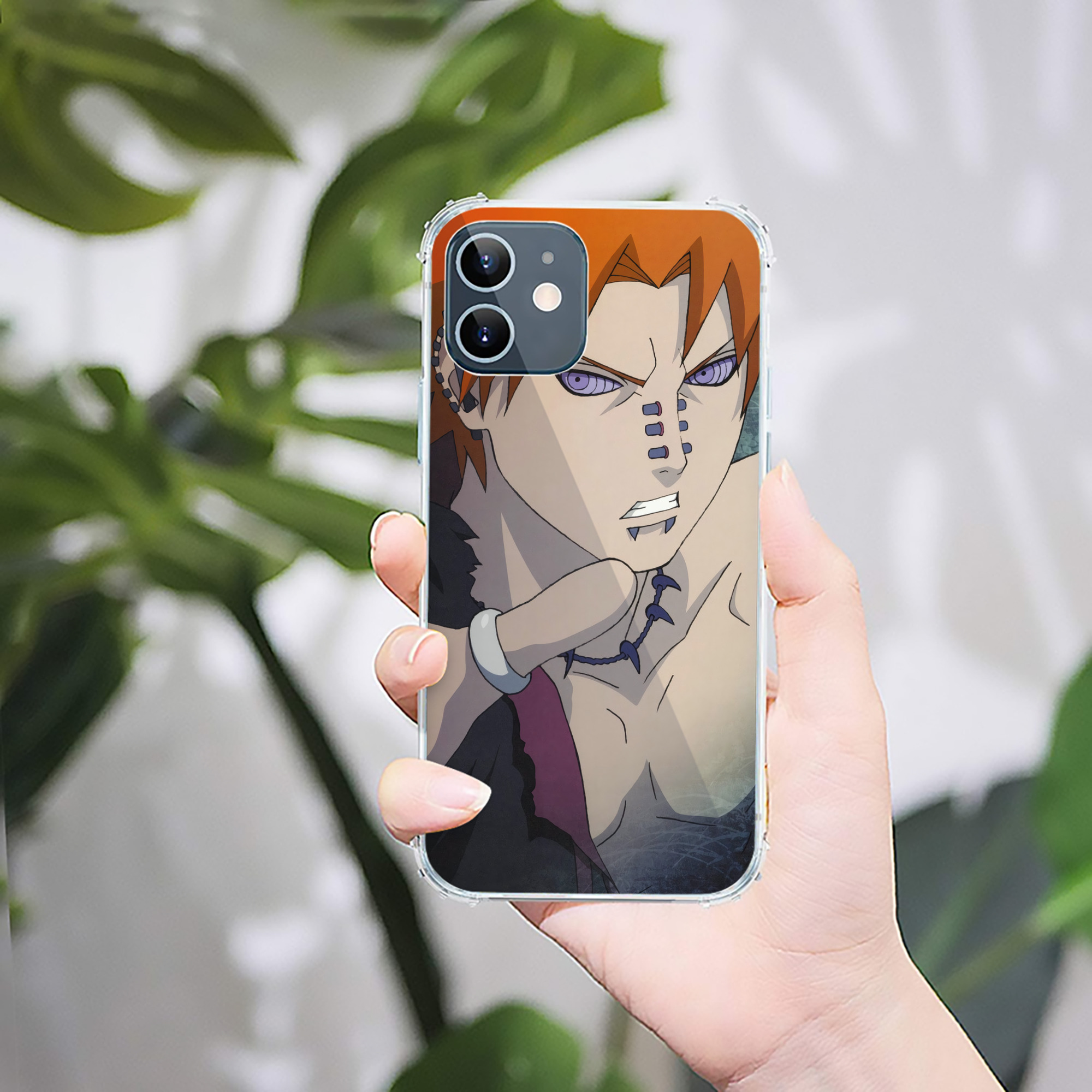（画像用） NARUTO -ナルト- NARUTO -ナルト- 疾風伝 【iPhone 12シリーズ対応】透明スマホケース（クリアソフトケース）